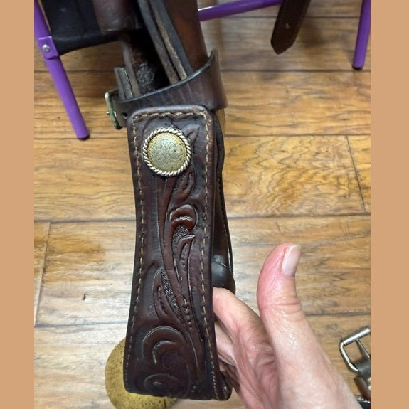 Used 16" Pleasure/Trail/Roping Western Saddle