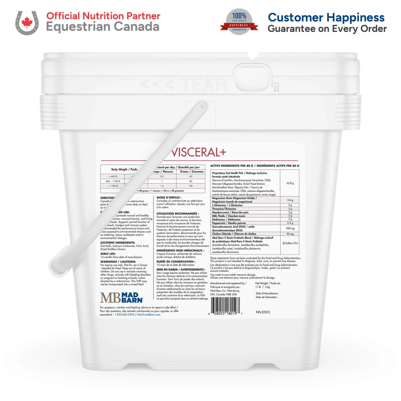 Mad Barn® Visceral+ - 5 KG