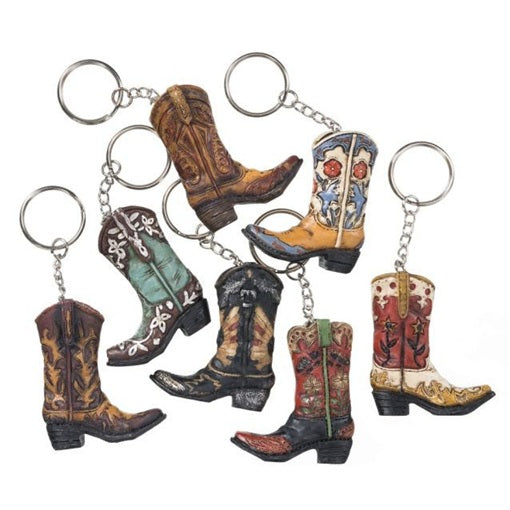 Western Boot Key Chain - Assorted