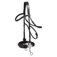X-Line Hackamore with Bridle and Web Reins