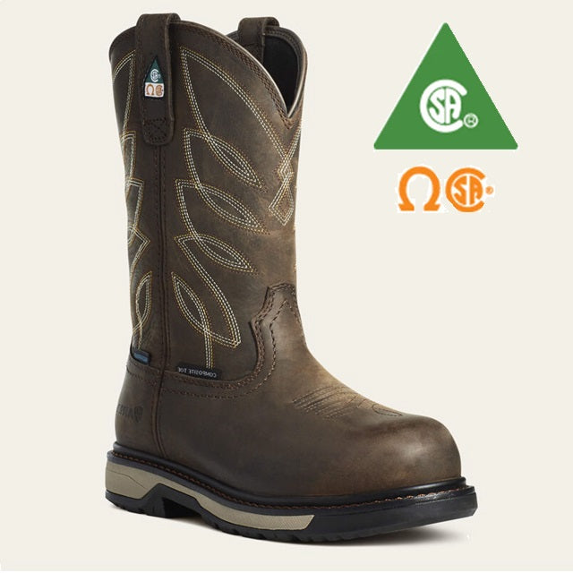 Ariat® Women's "Riveter" CSA Waterproof Composite Toe Work Boot