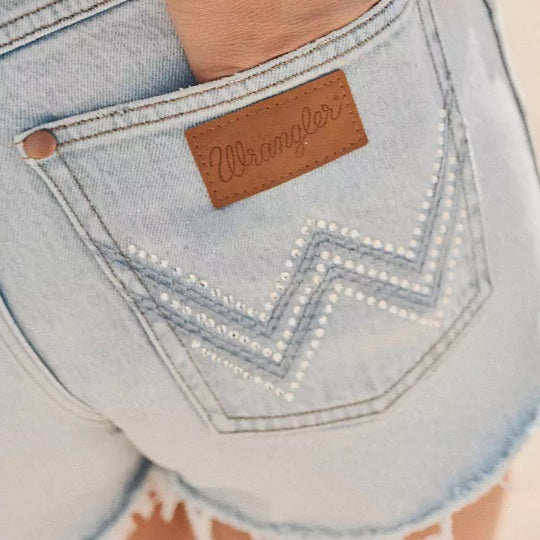 Wrangler® Women's Embellished Cowboy Shorts