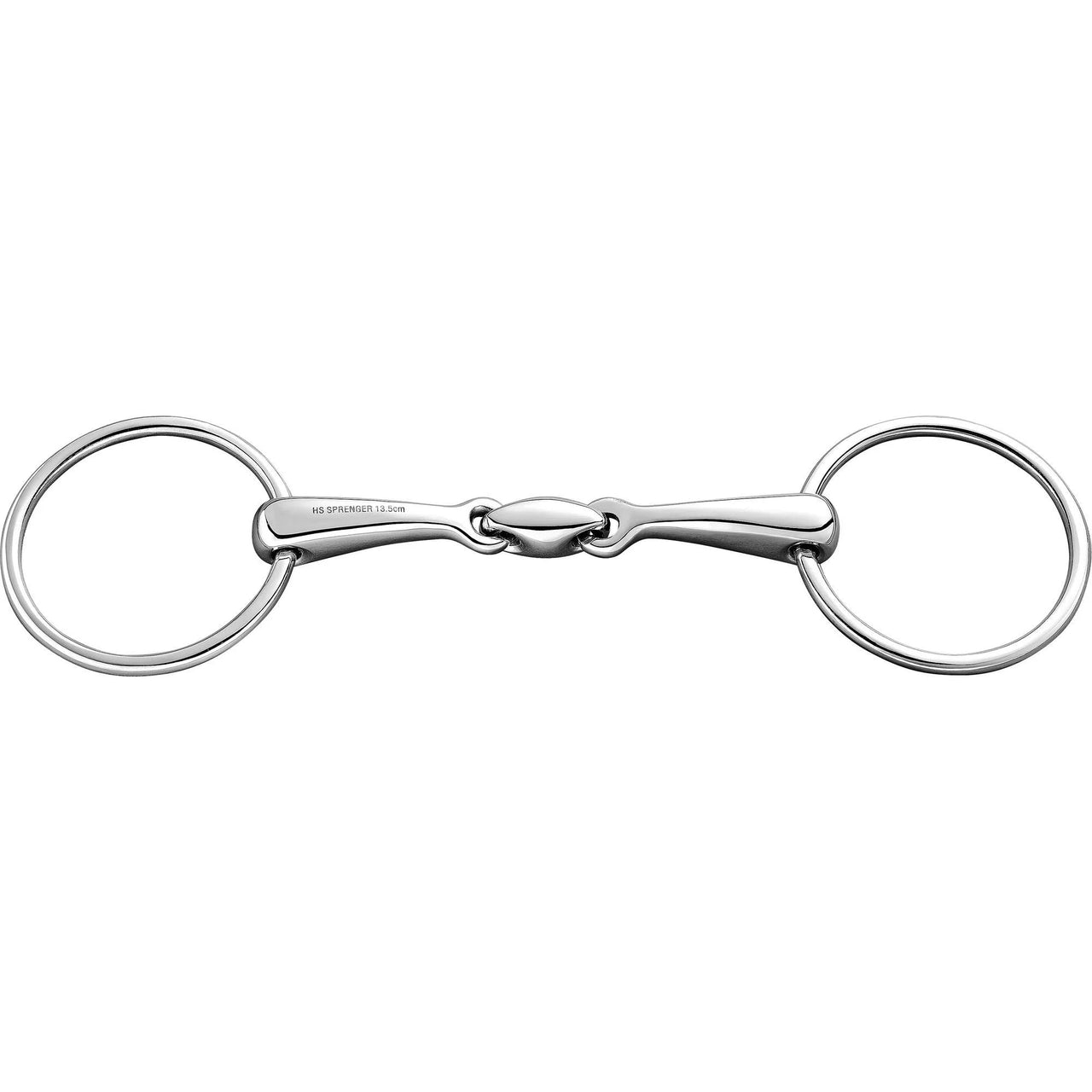 Sprenger Stainless Steel Double Jointed Loose Ring Snaffle Bit - 16 mm