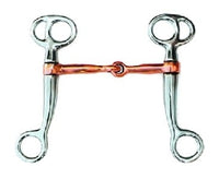 Copper Mouth Snaffle Bit