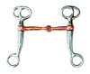 Copper Mouth Snaffle Bit