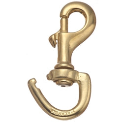 Solid Bronze Cold Shut Snap