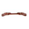 Rounded Leather Curb Strap