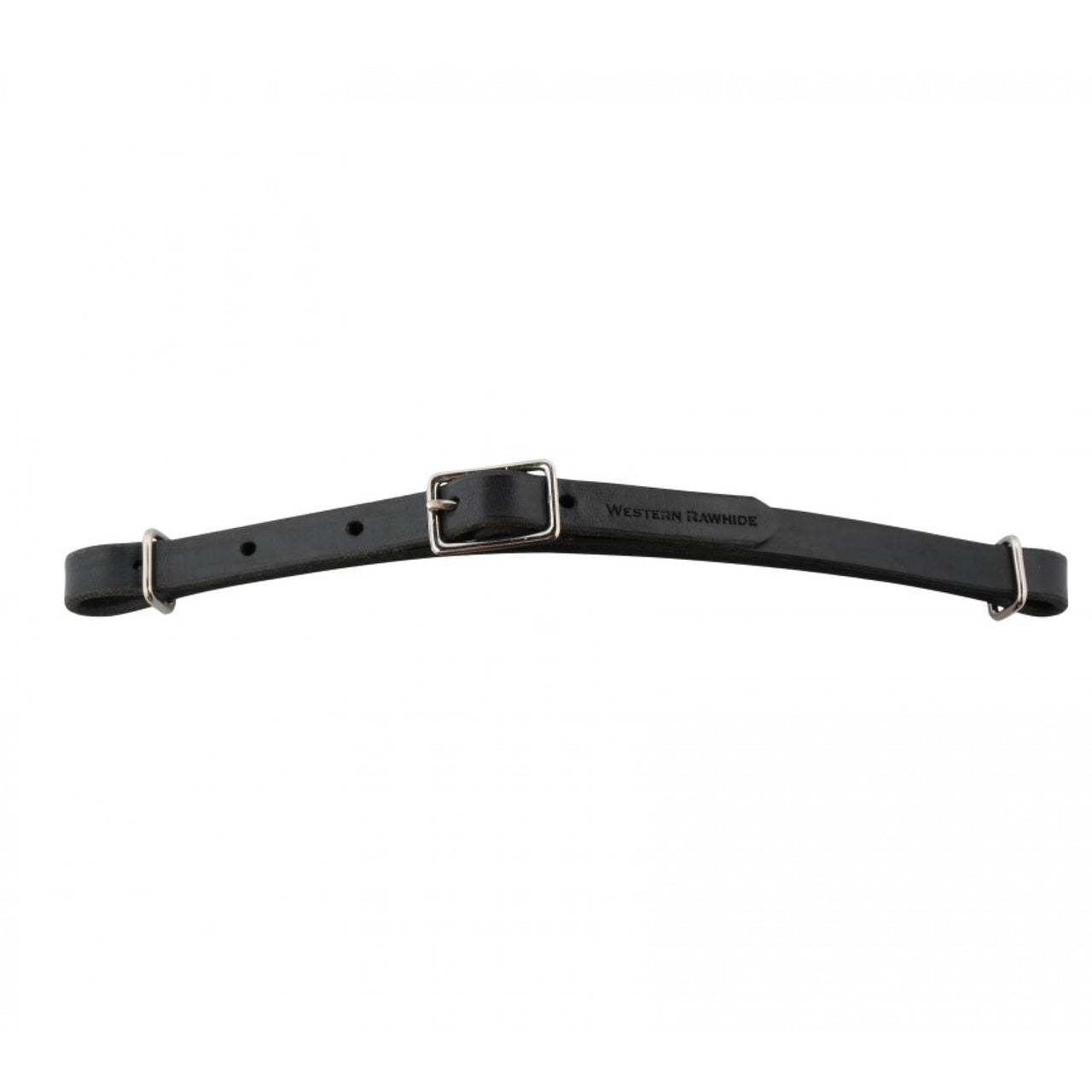 All Leather Curb Strap