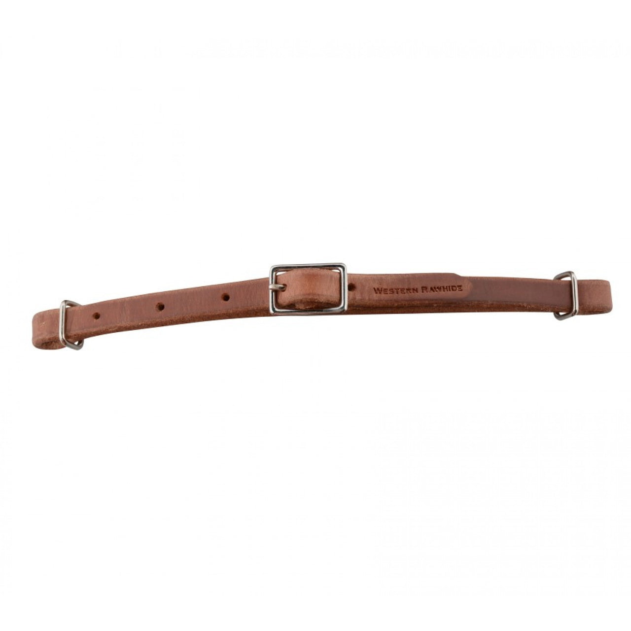 All Leather Curb Strap