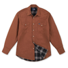 Wrangler® Men's Western Work Shirt - Brown