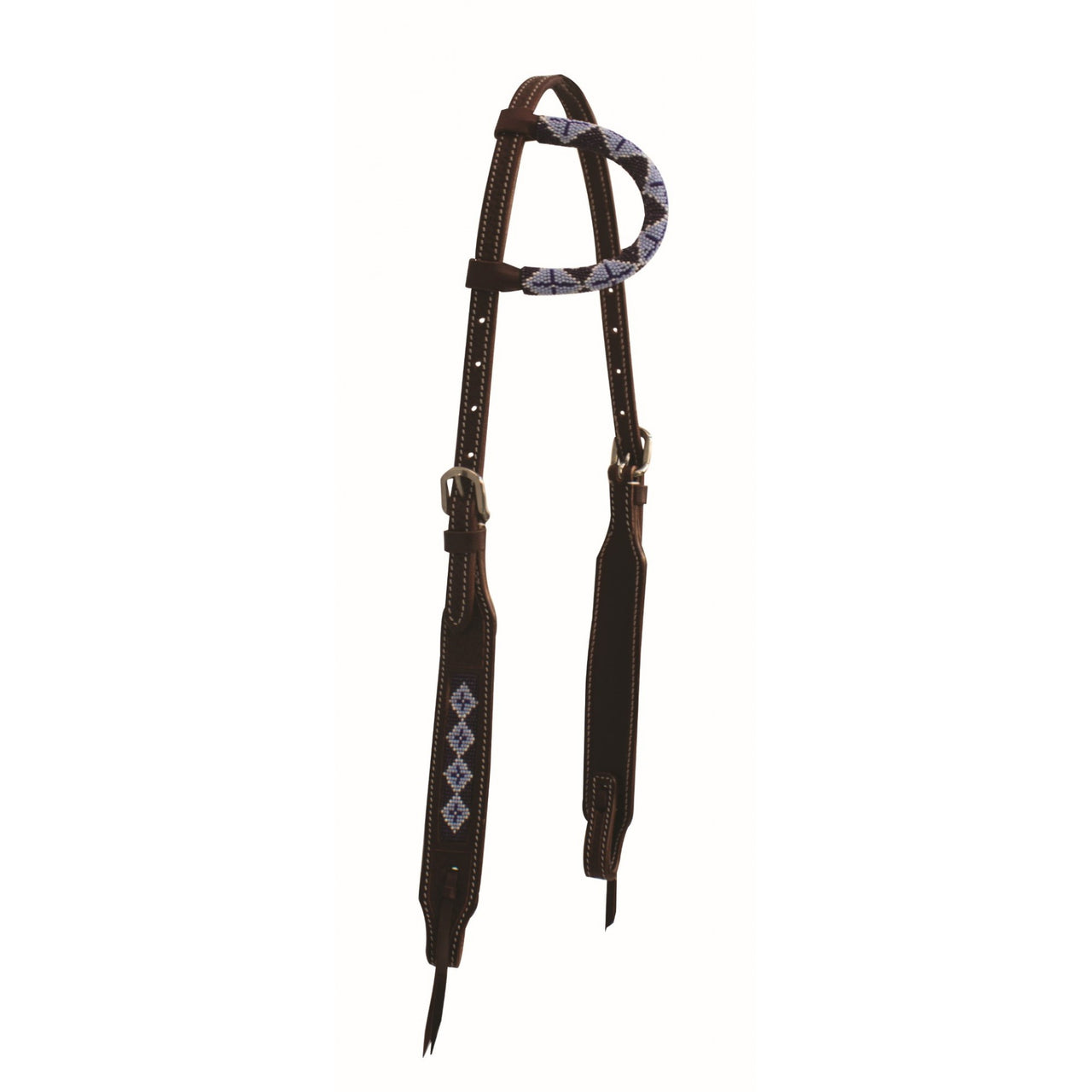 SIERRA Jasper Beaded One Ear Headstall