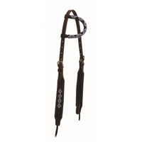 SIERRA Jasper Beaded One Ear Headstall