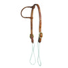 Western Rawhide Sliding Cheek One Ear Headstall