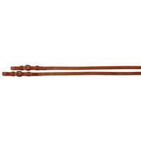 WR Signature Harness Leather Reins w/ Buckle - 5/8