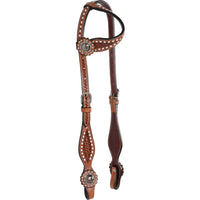 Country Legend Buckstitch & Basket One Ear Headstall