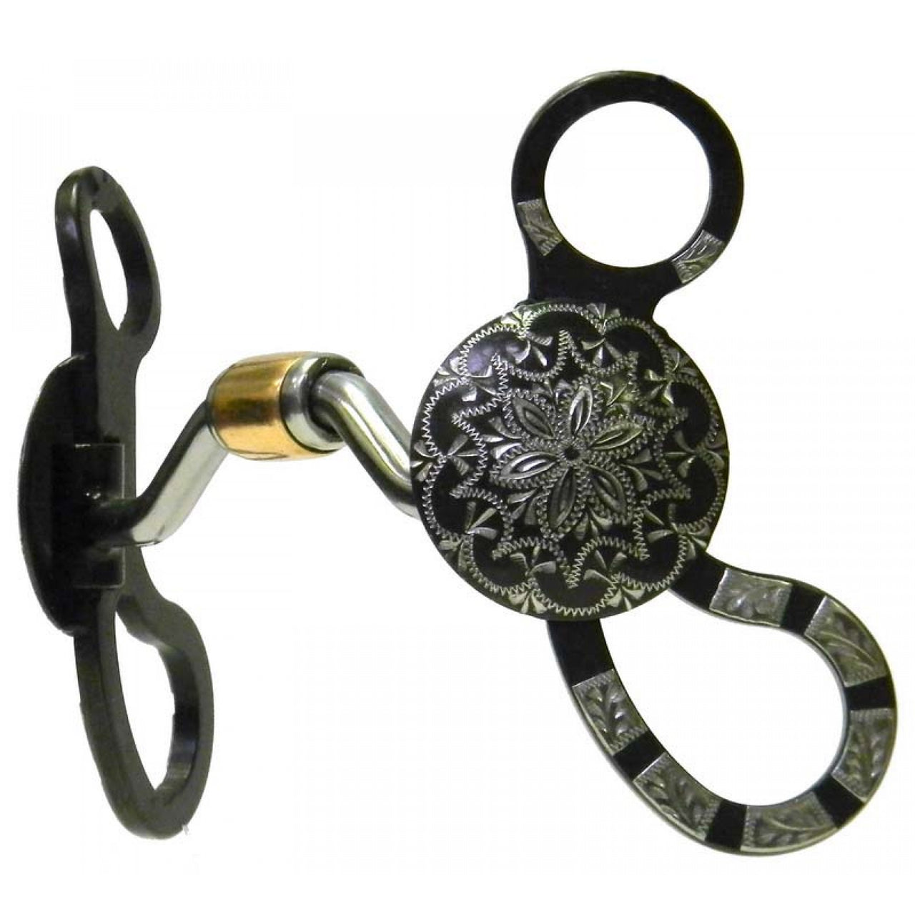 Antique Sante Fe Daisy Hinged Port Bit