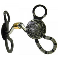 Antique Sante Fe Daisy Hinged Port Bit