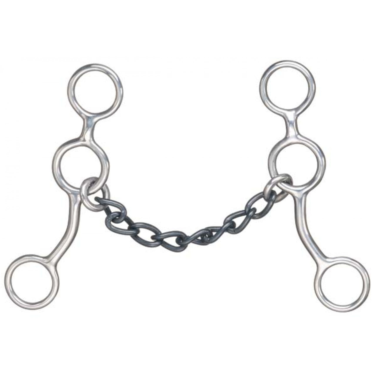 Junior Cow Horse Chain Gag Bit