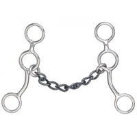 Junior Cow Horse Chain Gag Bit