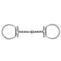 Francois Gauthier Brushed Stainless Steel Square Twist Offset Dee