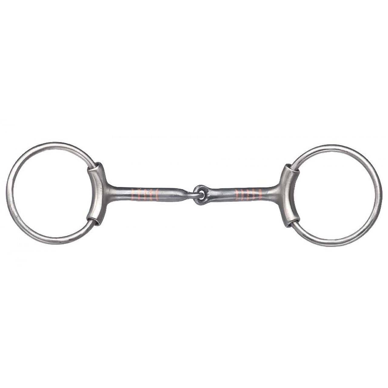 Francois Gauthier Brushed Ring Snaffle w/ Sliding Sleeves