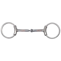 Francois Gauthier Brushed Ring Snaffle w/ Sliding Sleeves