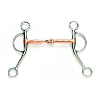 Stainless Steel Training Bit w/ Copper Mouth- 4-3/4