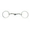 Stainless Steel Ring Snaffle w/ Sweet Iron Thin Mouth