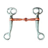Copper Mouth Snaffle Bit