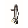Jim Taylor Leather Browband Double Rope Side Pull