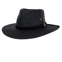 Outback Trading Company® “Kodiak” Oilskin Hat - Black