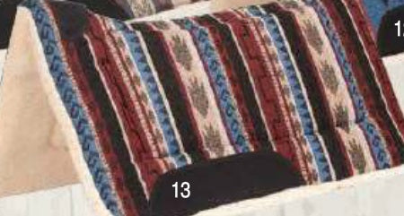 Mustang Contoured Herculon Saddle Pad