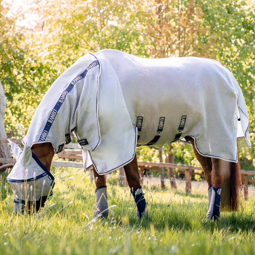 Rambo® Protector Plus Fly Sheet - V-Front Closure + FREE Custom Name Tag!