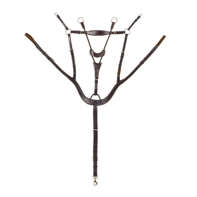 HDR Pro Contoured 5-Point Breastplate-Horse Size