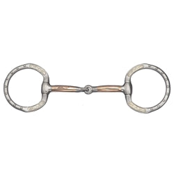 Francois Gauthier Brushed Stainless Steel Show Snaffle Bit