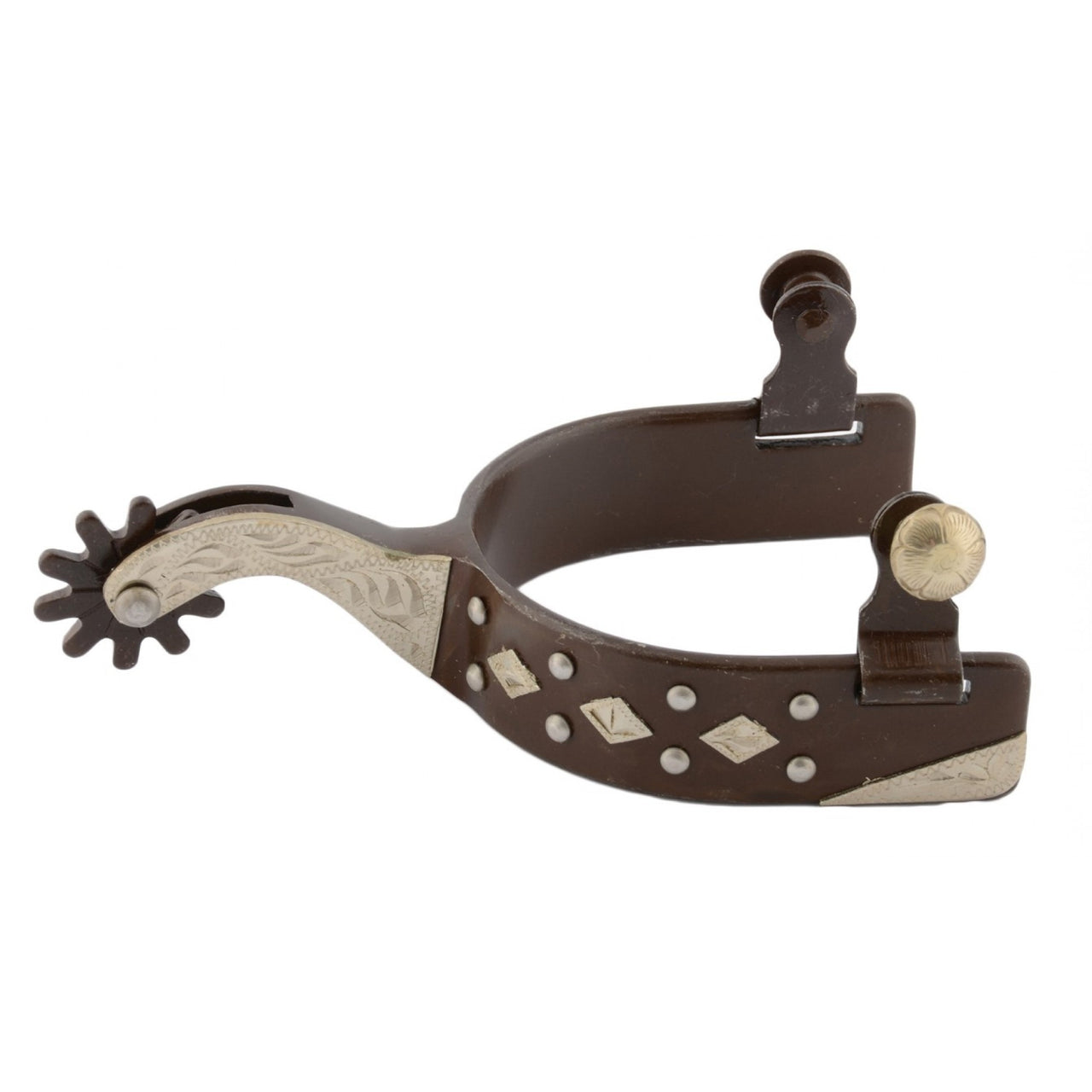 Ladies SIERRA Antique Diamond & Spots Spur
