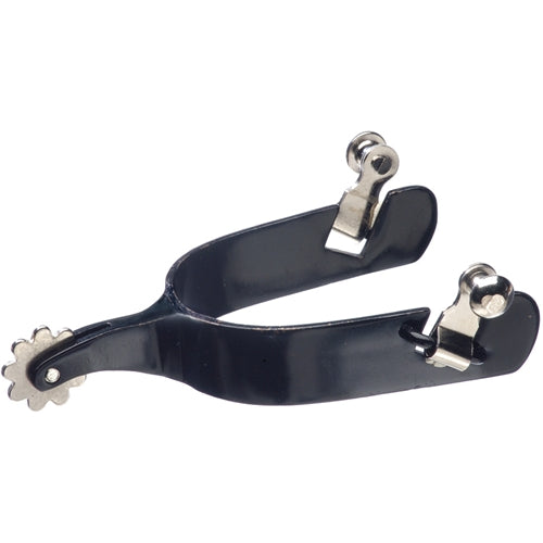 Men’s Black & Silver Roping Spur