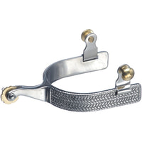 Men’s Basket-Weave Roping Spur