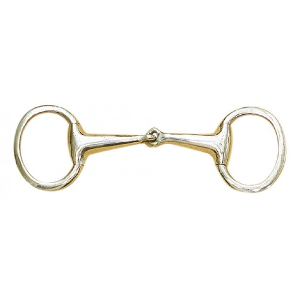Cavalier Featherweight Hollow Mouth Eggbutt Bit