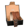Horseware AA Platinum Leather Belt with Box - Blue