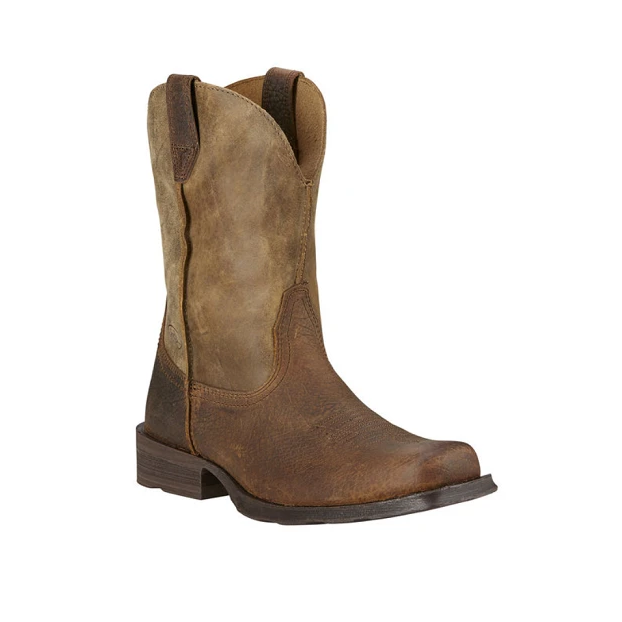Ariat® Men’s “Rambler” Cowboy Boots - Earth Brown Bomber