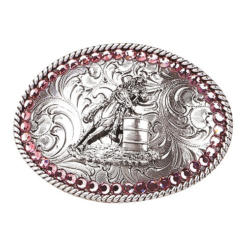 Nocona Youth Barrel Racer Belt Buckle