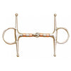 Cavalier Full Cheek Copper Roller Snaffle Bit