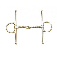 Cavalier Corkscrew Full Cheek Eggbutt Bit