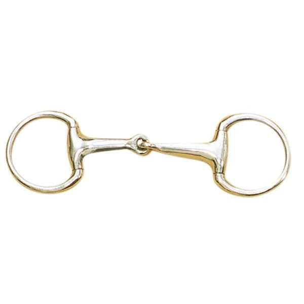Cavalier Medium Weight Hollow Mouth Eggbutt Bit