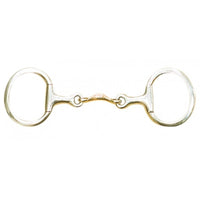 Cavalier Copper Moon Eggbutt Snaffle Bit