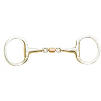 Cavalier Copper Roller Eggbutt Snaffle Bit