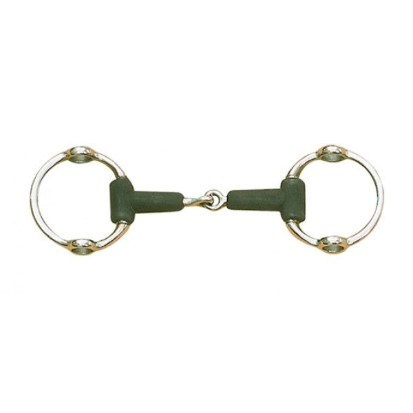 Cavalier Rubber Mouth Eggbutt Gag Bit