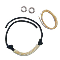 Myler Combination Bit Rawhide Noseband Replacement Kit