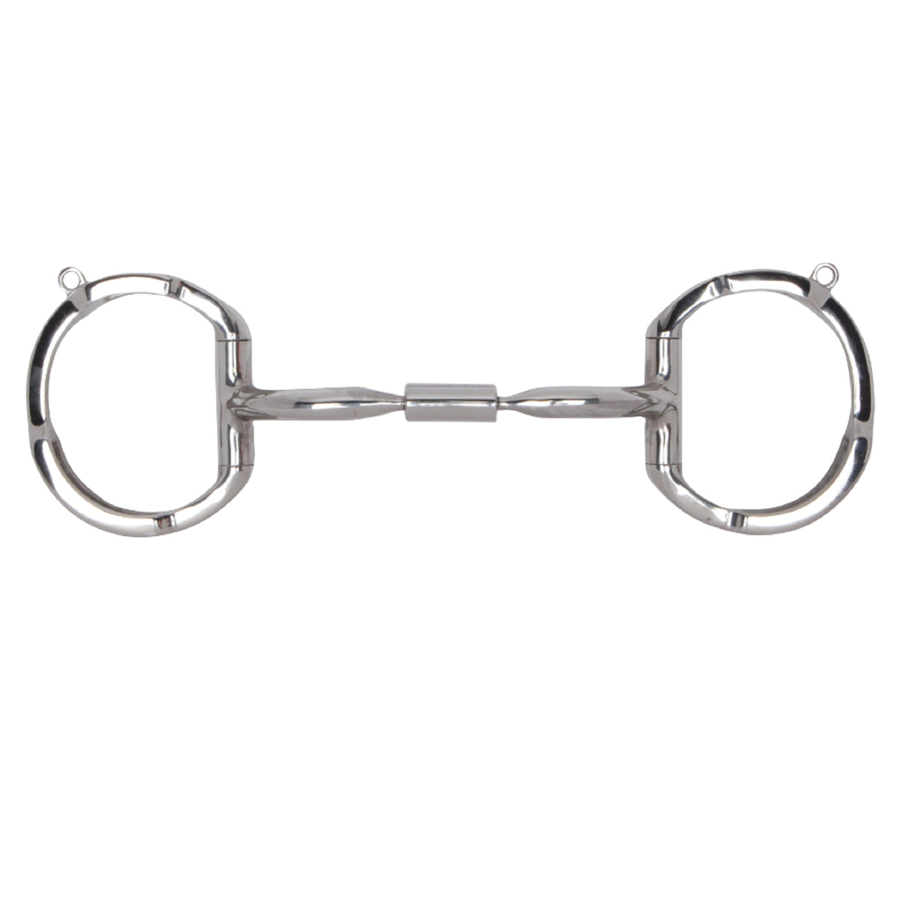 Myler Eggbutt Bit w/ Hooks MB02